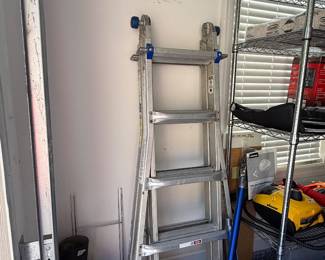 #20 Werner 5 in 1 Multi Position Ladder $125.00