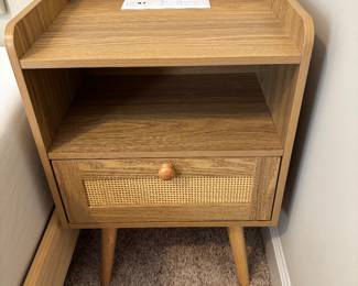 #91 Nightstand with charging station $40.00