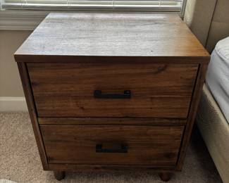 #67 Side Table with 2 drawers 23x18x25 $100.00