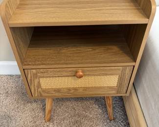 #92 Nightstand with charging station $40.00
