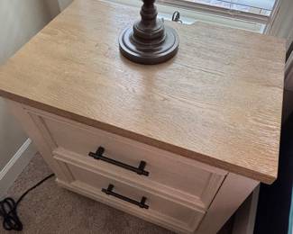 #71 Shaybrook Antique White Night Stand 27x18x28 $175.00