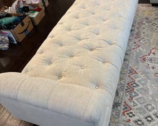 #53 Restoration Hardware Bench/Settee 72"L $350.00