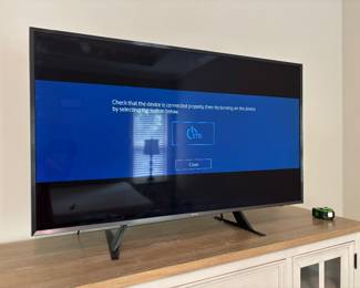 #76 Samsung 50"tv #UN50JU7100F $100.00