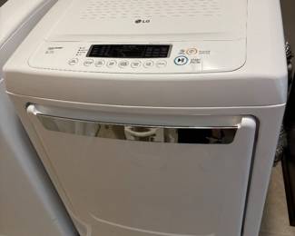 #64 LG Dryer DLE1101W $300.00