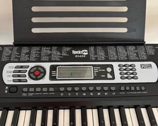 #62 Rock Jam RJ 654 Keyboard with stool $60.00