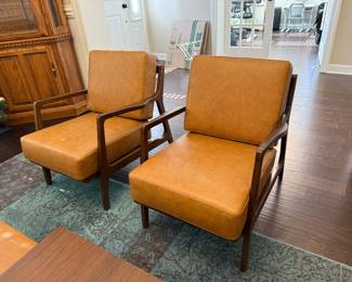 #23 Poly & Bark Lounge Chairs set of 2 $700.00
