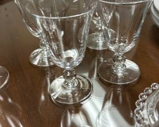 Candlewick stemware