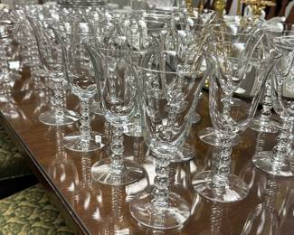 Candlewick stemware