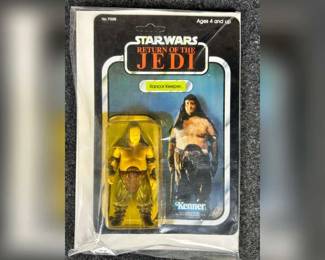 Star Wars: Return of the Jedi, Rancor Keeper Action Figure - 1983 Kenner