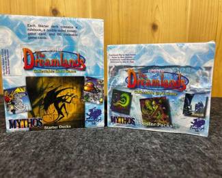 (1) Mythos: The Dreamlands Limited Edition Card Game in Sealed Box and (1) Booster Pack in Sealed Box