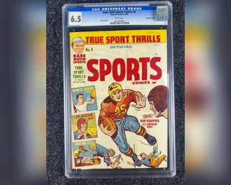 Babe Ruth Sports Comics #5 - Superior Comics, 1950