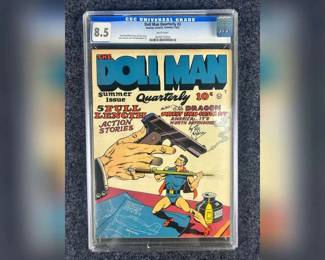 The Doll Man Quarterly #3 - Quality Comics, Summer 1942