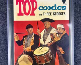 Top Comics The Three Stooges #2 - K.K. Publications, 7/67
