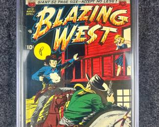 Blazing West #10 - American Comics Group, 3-4/50