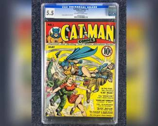 Cat-Man Comics #1 - Continental, 5/41