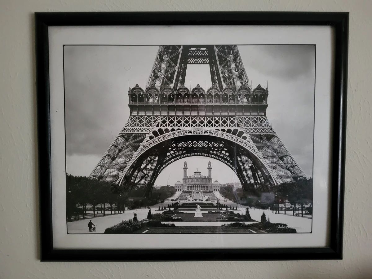 21x17 Black and white 