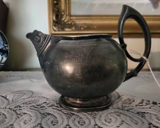 "Boston Warranted" Quadruple Plate Creamer