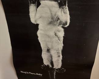 "Hang In There, Baby" poster