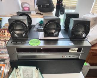 "BLACKWEB" RECEIVER & SPEAKER SET