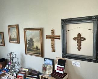THREE FRAMED WORKS BY FRAN ROGERS