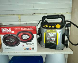 BOSS SPEAKERS, STANLEY FATMAX STARTING BOOSTER