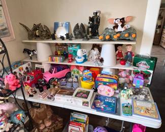 GREAT TOYS ON THIS TABLE!