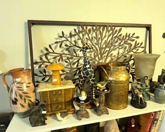 LARGE METAL ART