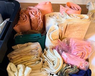 Placemats and napkins