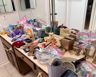 Toiletries, blood pressure cuffs, heating pads