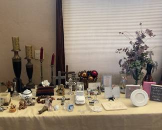 Variety of home decor