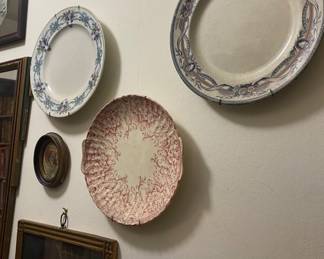3 Gorgeous Early (ca: 1800s) English Plates