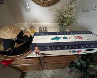 Hats, Yoga Mat - upstairs