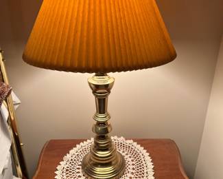 Single Table Lamp - upstairs
