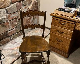 Oak Chair - upstairs