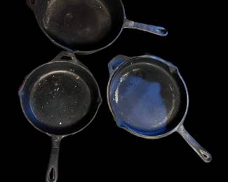 Cast Iron Pans