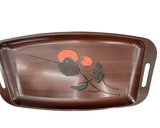 Vintage New in Box Japanese Lacquer Tray $18.00