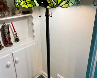 Tiffany style floor lamp