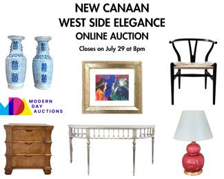 New Canaan West Side Elegance Online Auction