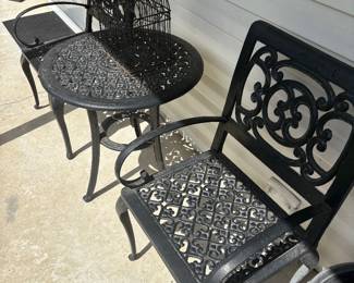 Cast Iron Bistro Set $200.00 