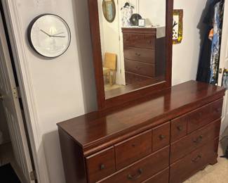 Dresser with Mirror $ 175.00  63" w 16" d 82"t