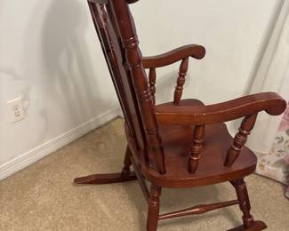 Mahogany Rocker $160.00 25"w 18"d 45"t