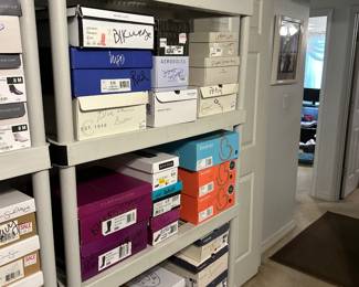 Women’s shoes: 7.5, 8 mostly & 8.5