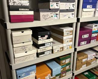 Women’s shoes: 7.5, 8 mostly & 8.5