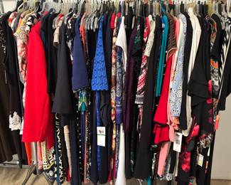 Ladies clothes sizes 10, 12 & some 14. Many with tags on never been worn