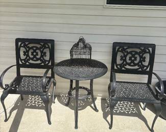 Cast Iron Bistro Set $200.00 