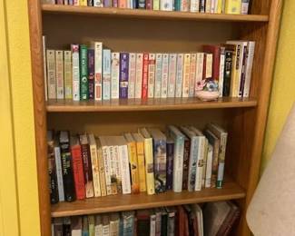 Large Multi-Generational Book Collection: Includes hardcover and paperback fiction, non-fiction, vintage hardbacks, religious, inspirational, reference, and vintage children’s book and readers.