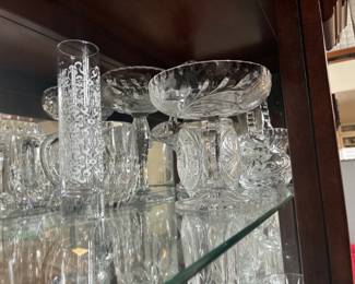 07 Crystal Glassware Lot