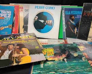 16CT140Vintage Record Mystery Lot