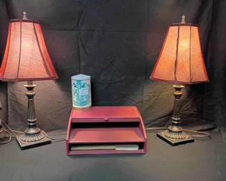 16CT166Red Home Office Decor