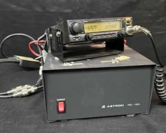 15CT204Ham Radio Icon IC2330A with Astron RS12A Power Supply